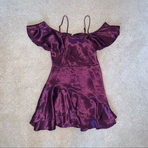 Francesca’s Satin Dress